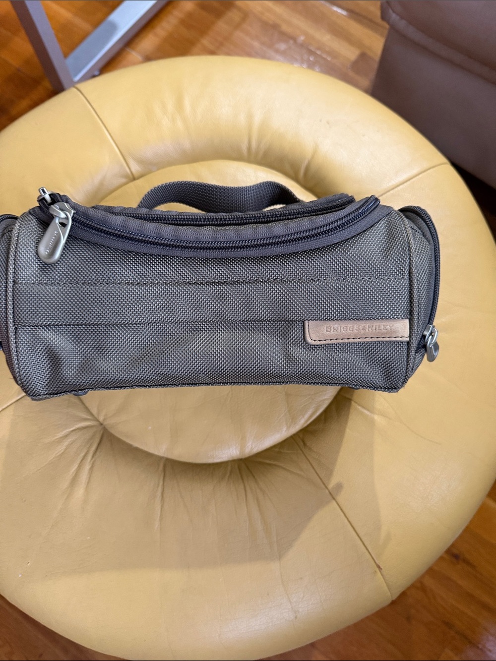 Men's Travel Toiletry Bag - Gray